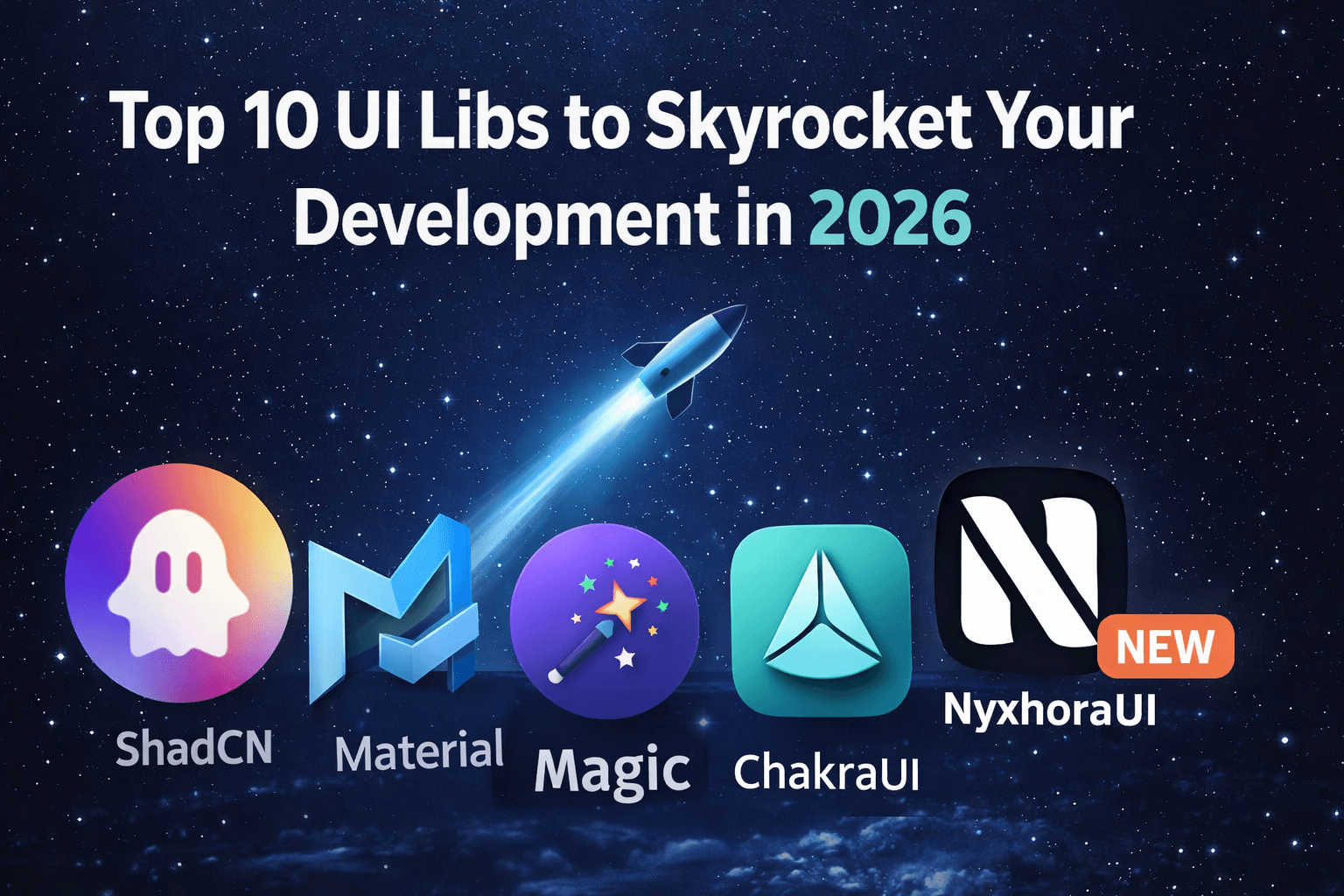 Top 10 UI library to skyrocket your Frontend in 2026!
